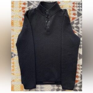 Rhone Gramercy Tech Pullover - Black - M